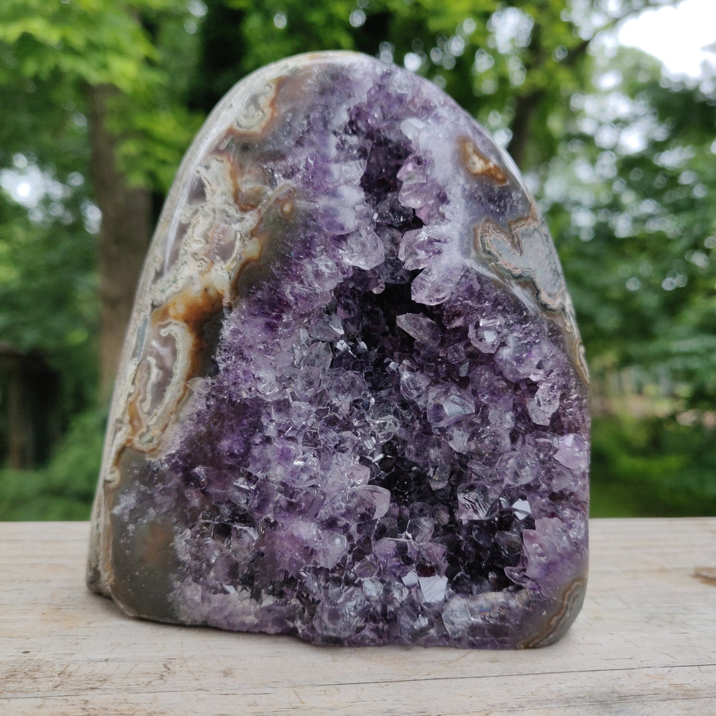 Amethyst Geode Free Form, Polished (#15) - Simply Affinity