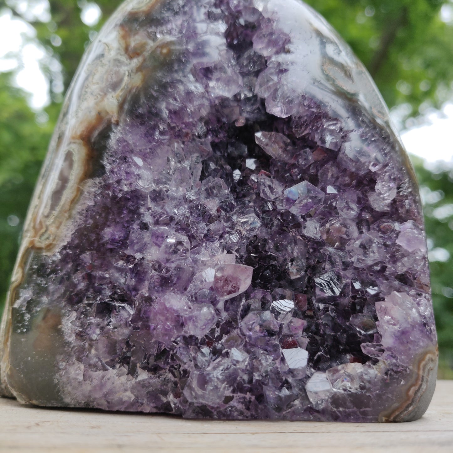 Amethyst Geode Free Form, Polished (#15) - Simply Affinity