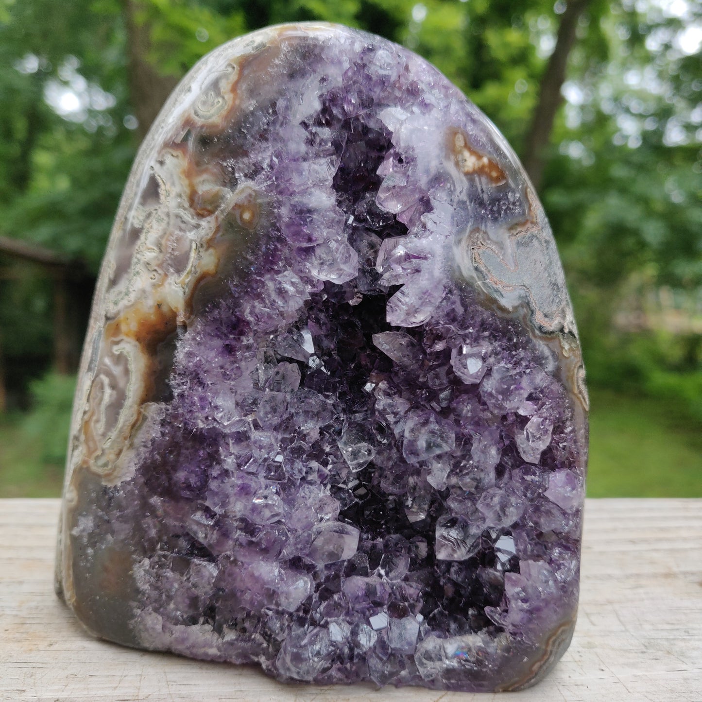 Amethyst Geode Free Form, Polished (#15) - Simply Affinity