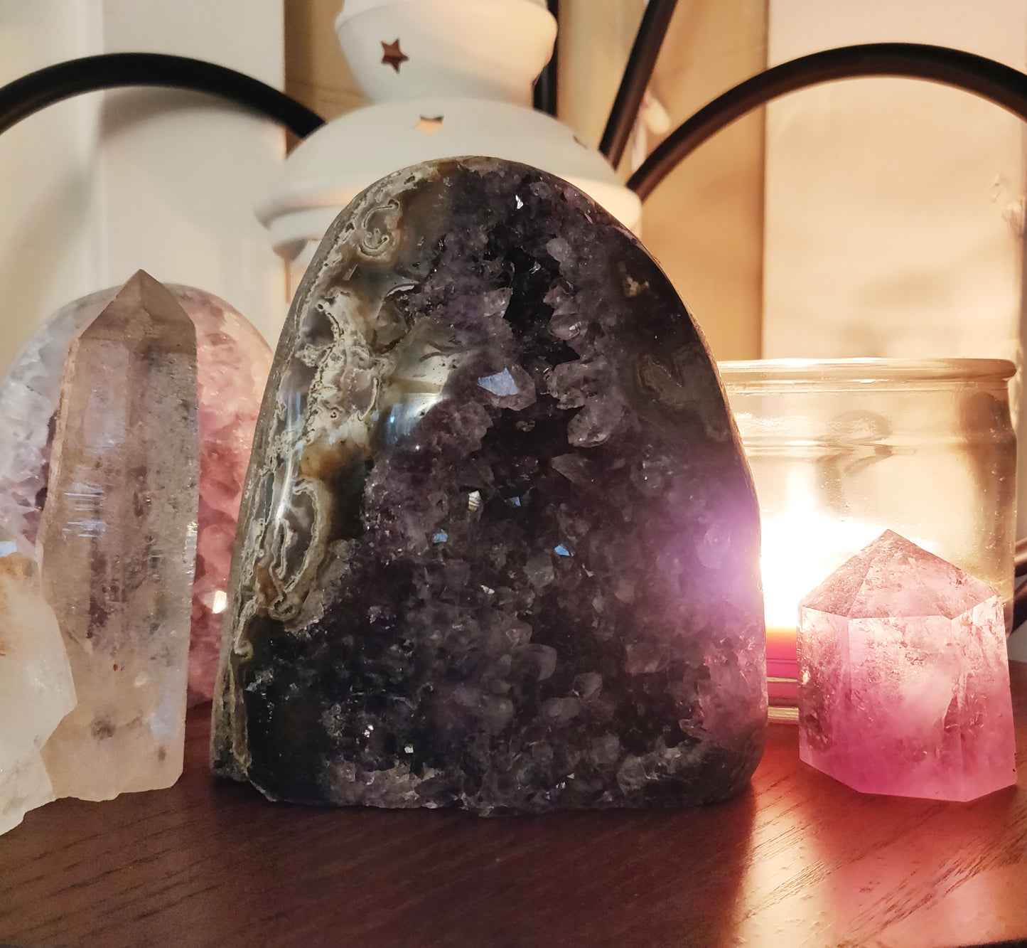 Amethyst Geode Free Form, Polished (#15) - Simply Affinity
