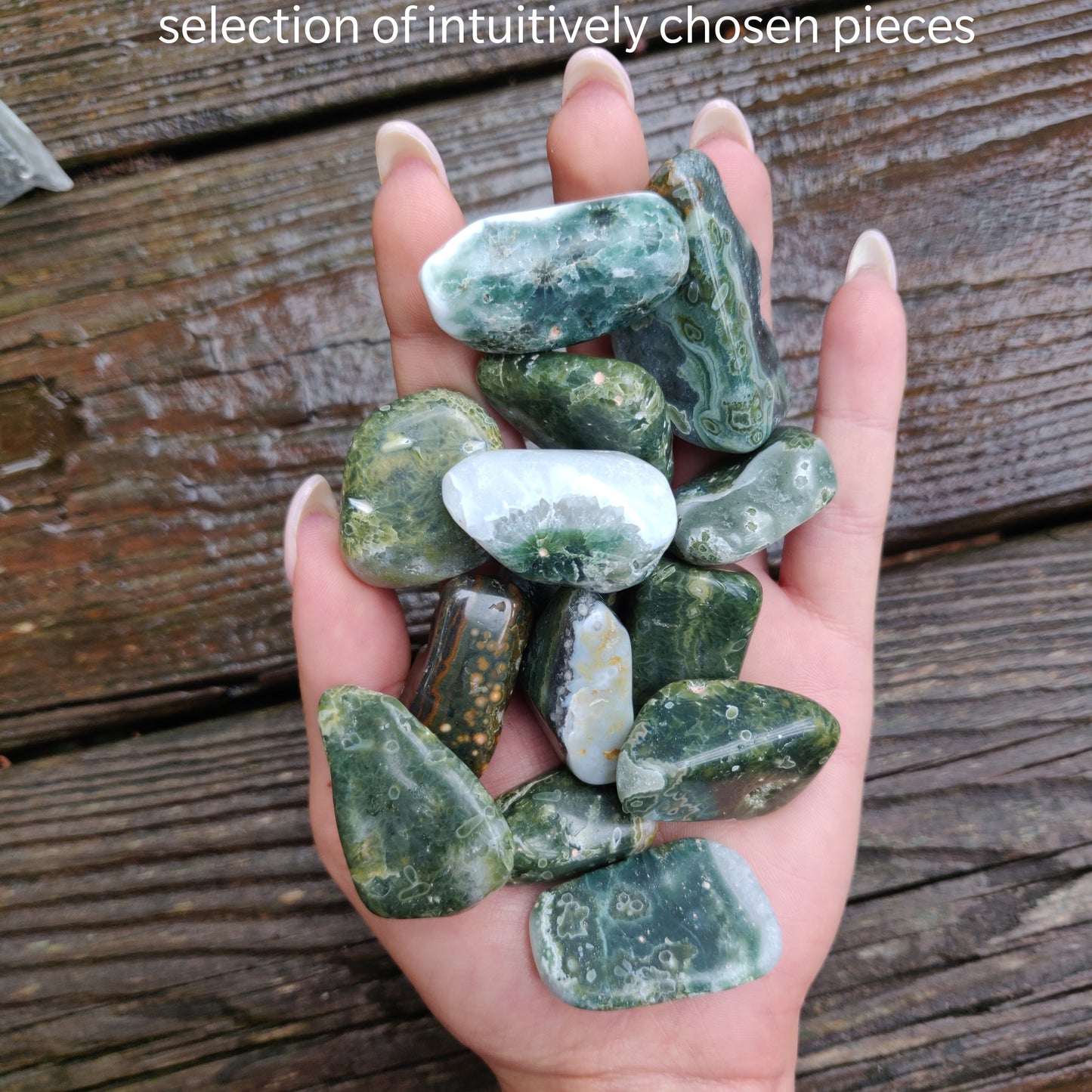 *Ocean Jasper Tumble Stones - Choose your Favorites - Simply Affinity