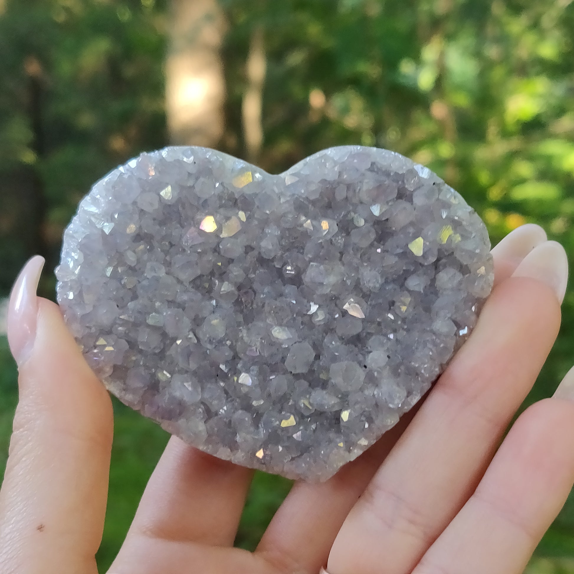Aura Amethyst Heart (#24) - Simply Affinity