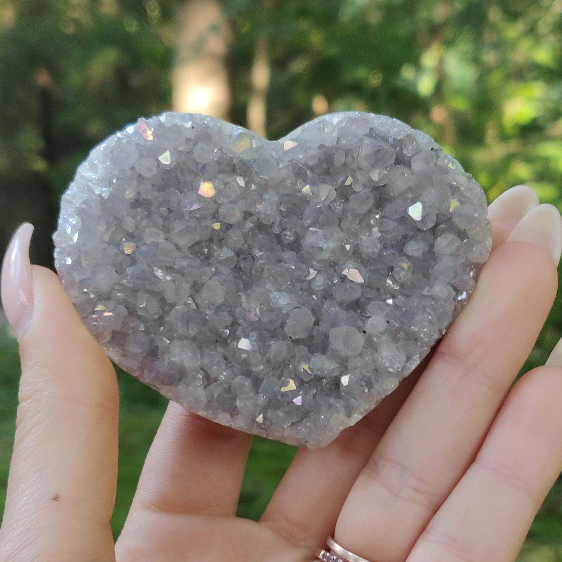 Aura Amethyst Heart (#24) - Simply Affinity
