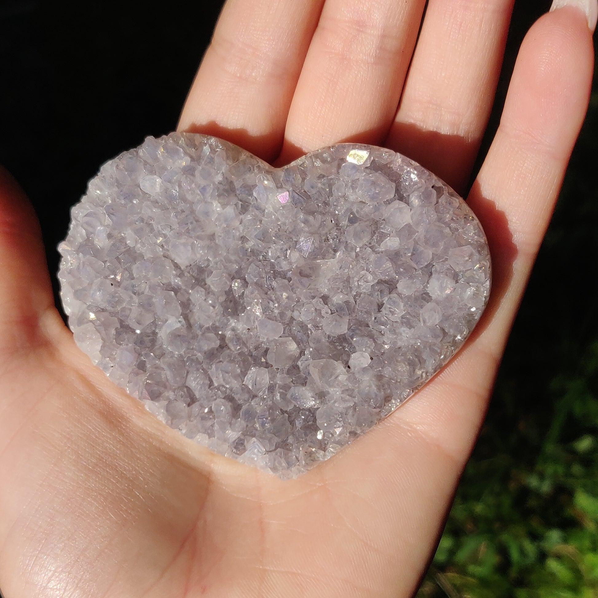 Aura Amethyst Heart (#24) - Simply Affinity