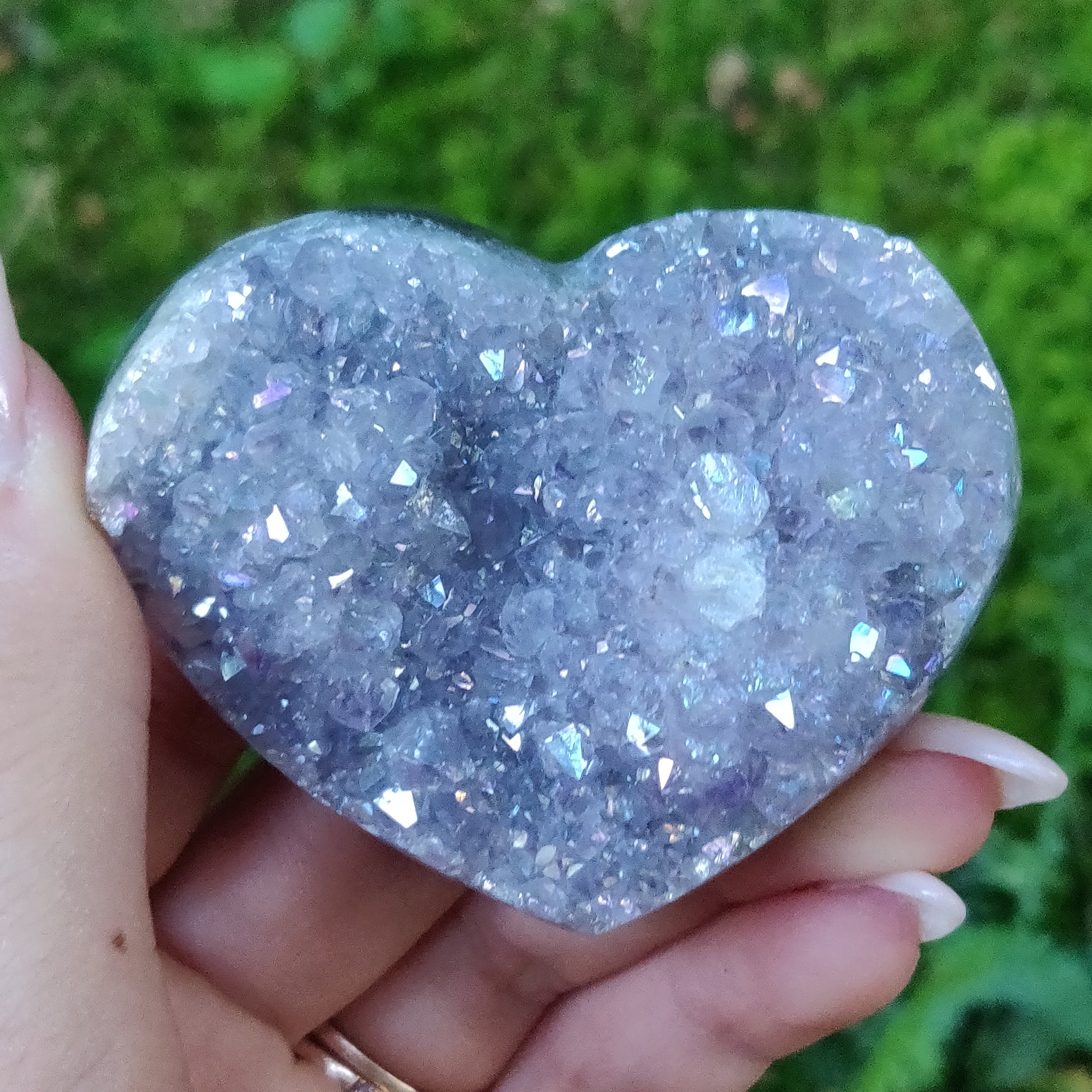 Aura Amethyst Heart (#23) - Simply Affinity