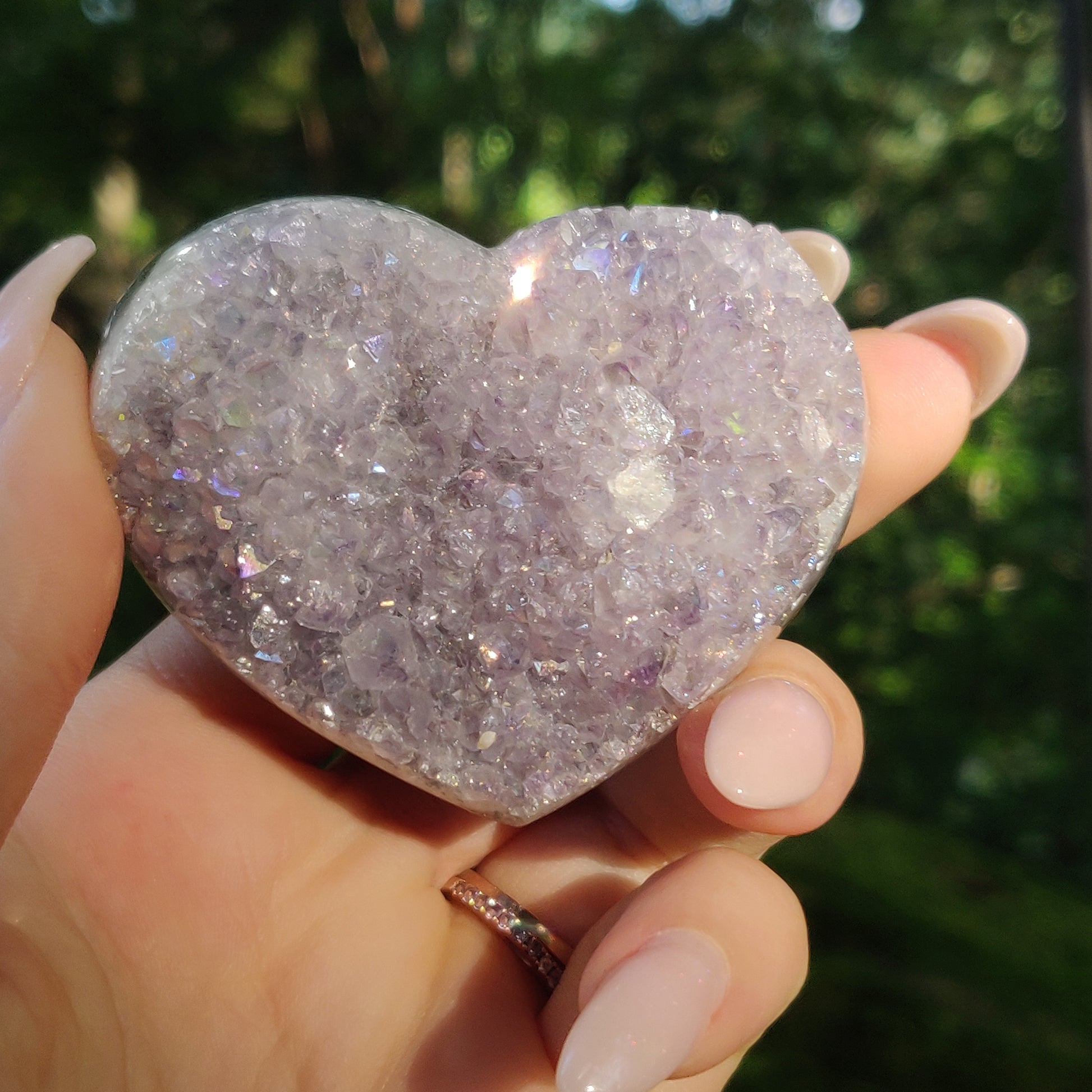 Aura Amethyst Heart (#23) - Simply Affinity