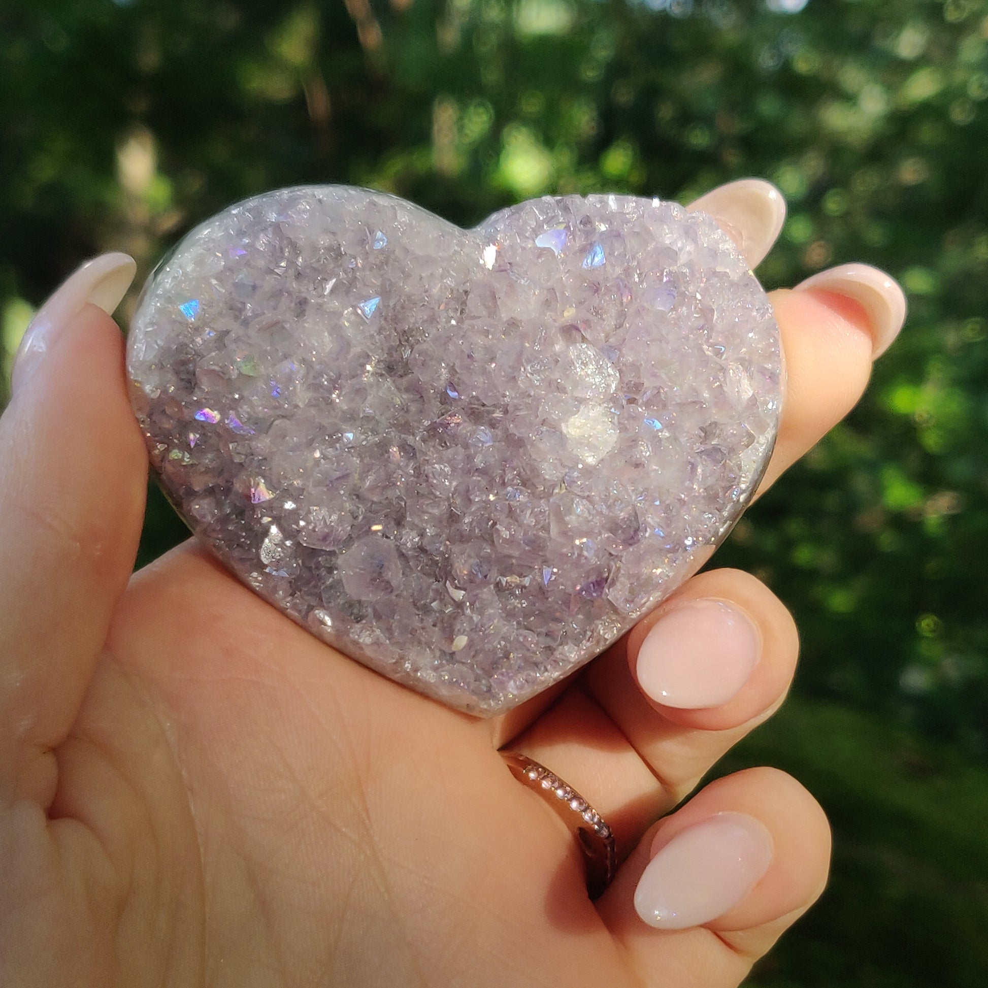 Aura Amethyst Heart (#23) - Simply Affinity