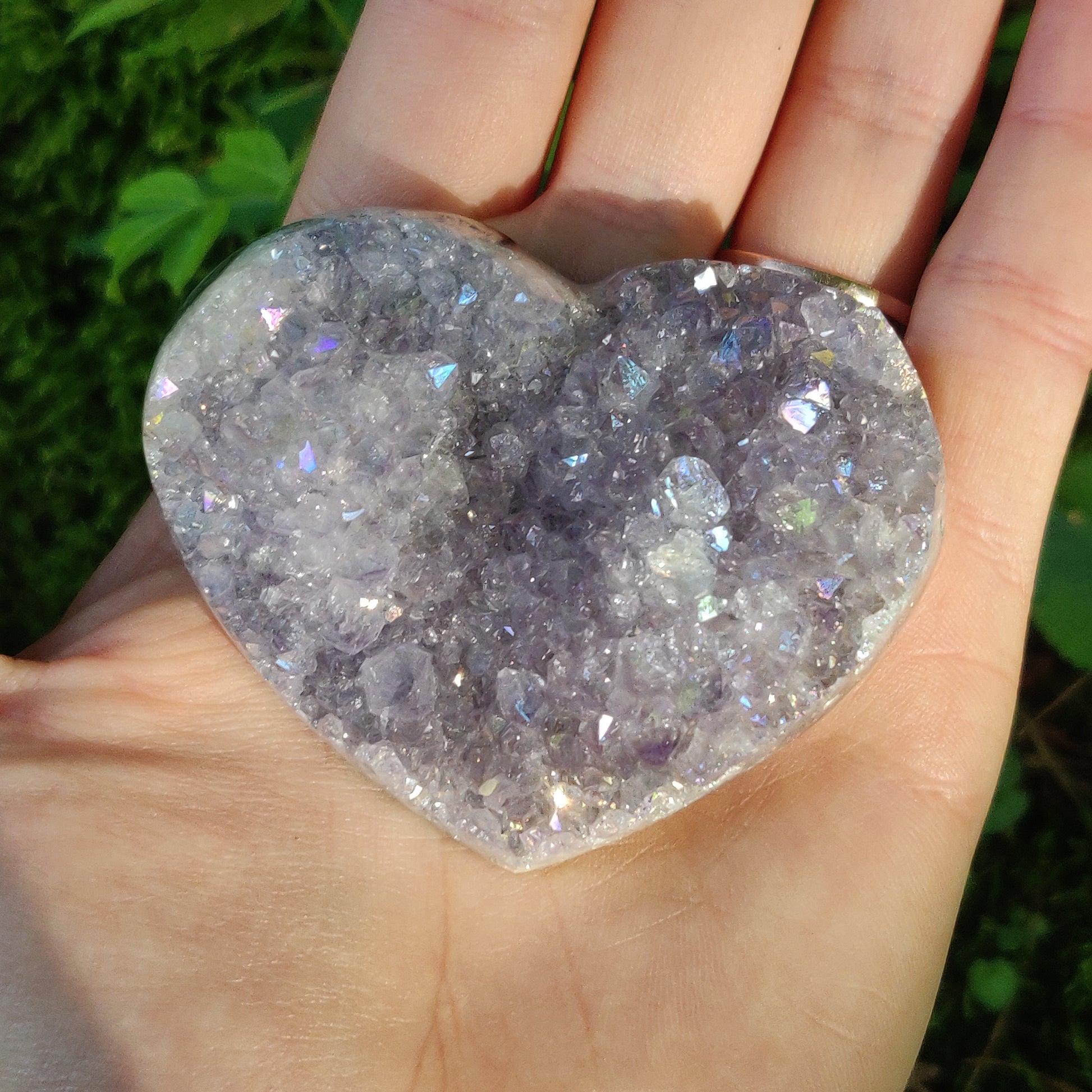 Aura Amethyst Heart (#23) - Simply Affinity