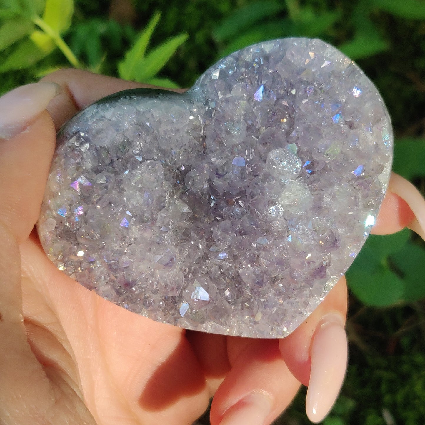 Aura Amethyst Heart (#23) - Simply Affinity