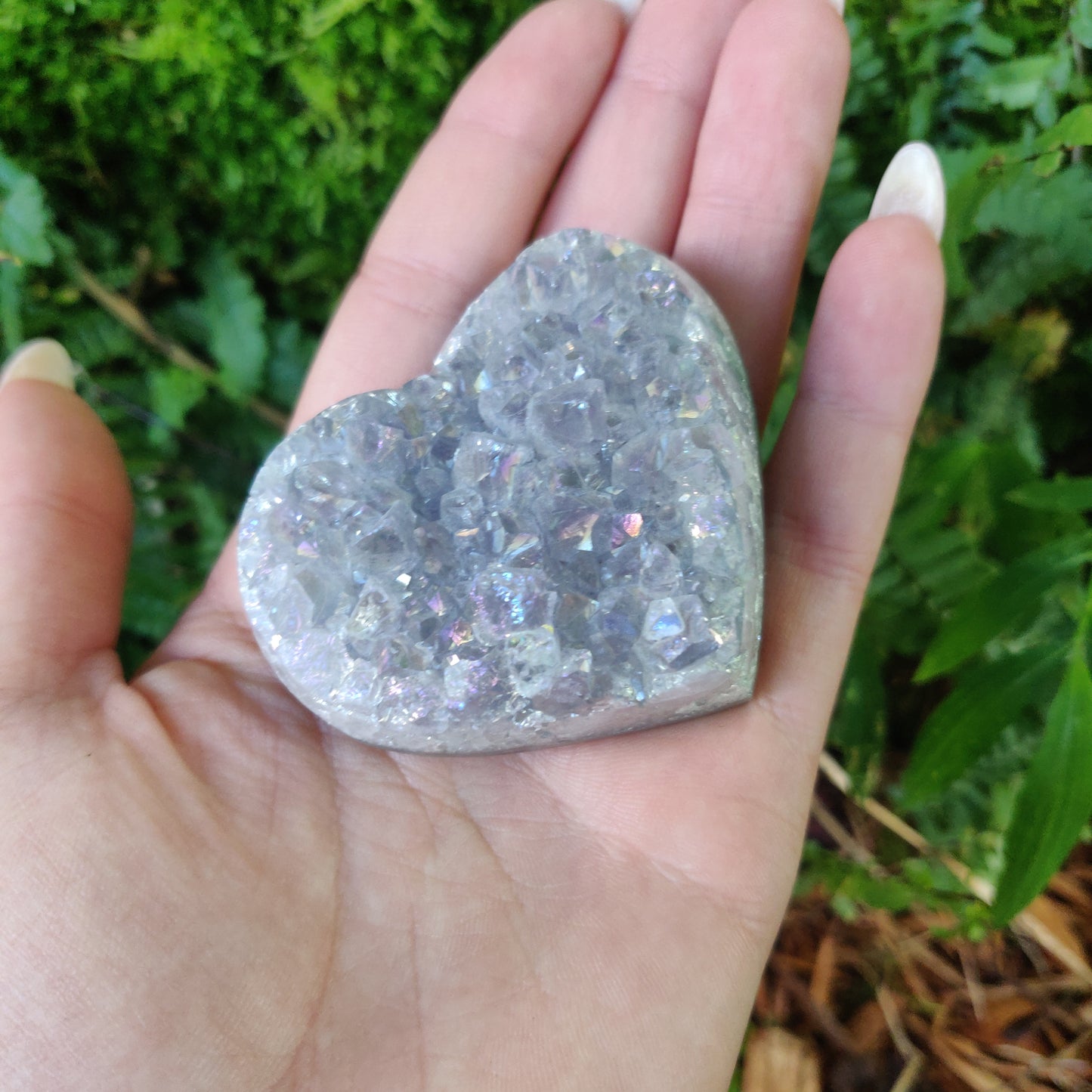 Aura Amethyst Heart (#21) - Simply Affinity