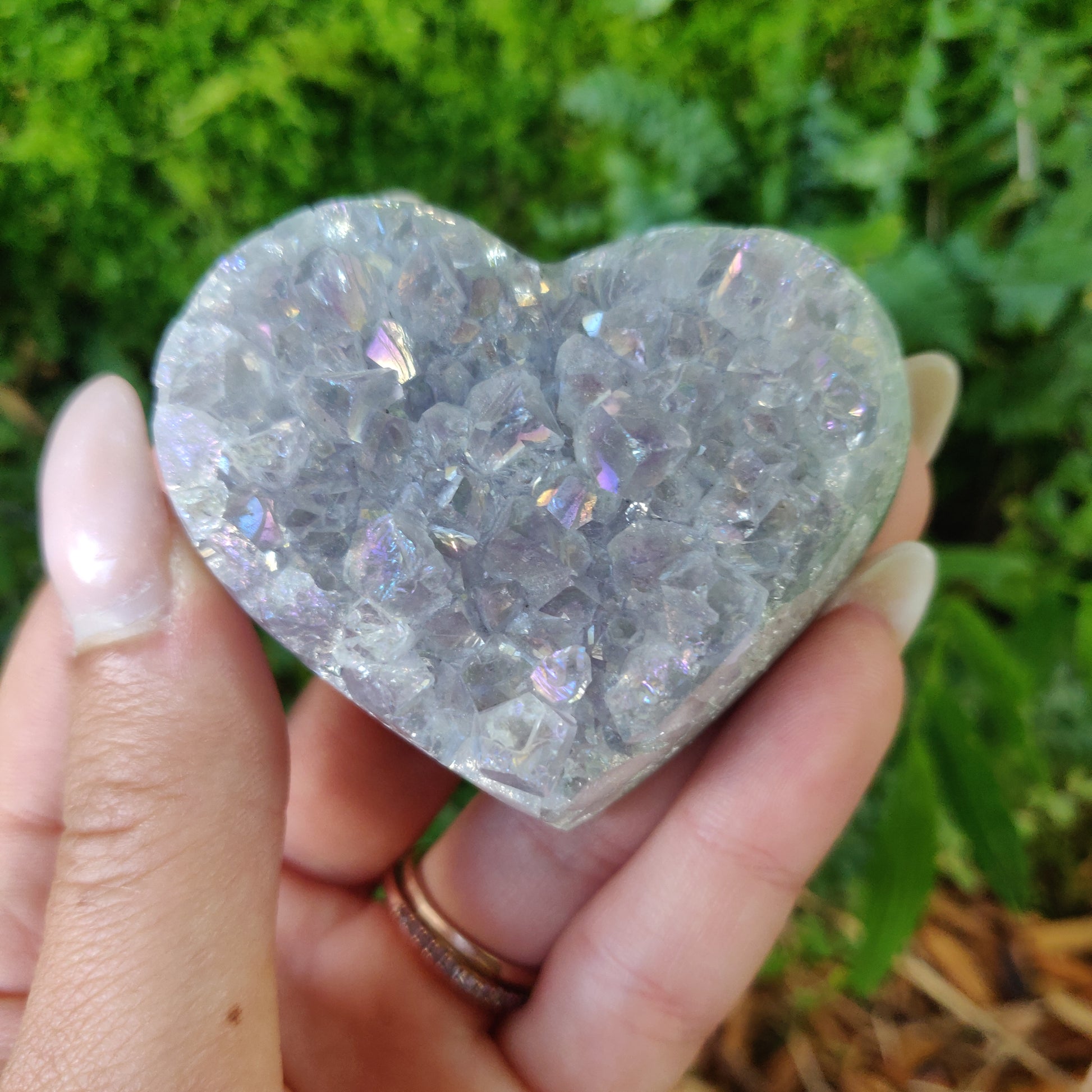 Aura Amethyst Heart (#21) - Simply Affinity