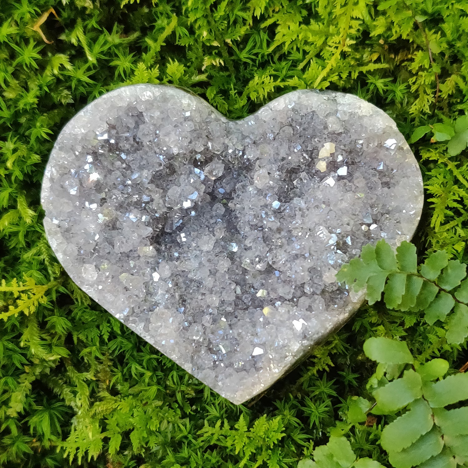 Aura Black Amethyst Heart (#20) - Simply Affinity