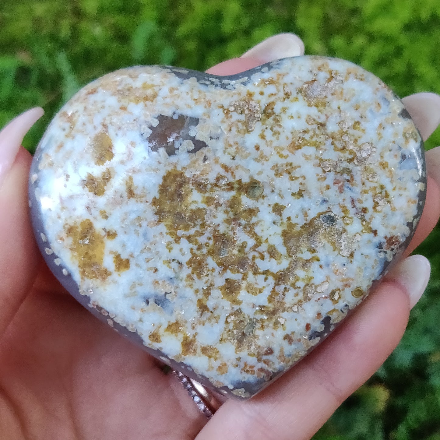 Aura Druzy Agate Heart (#18) - Simply Affinity