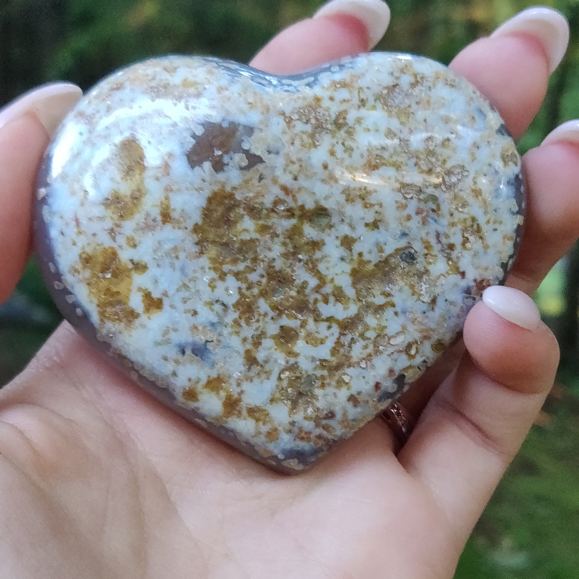 Aura Druzy Agate Heart (#18) - Simply Affinity