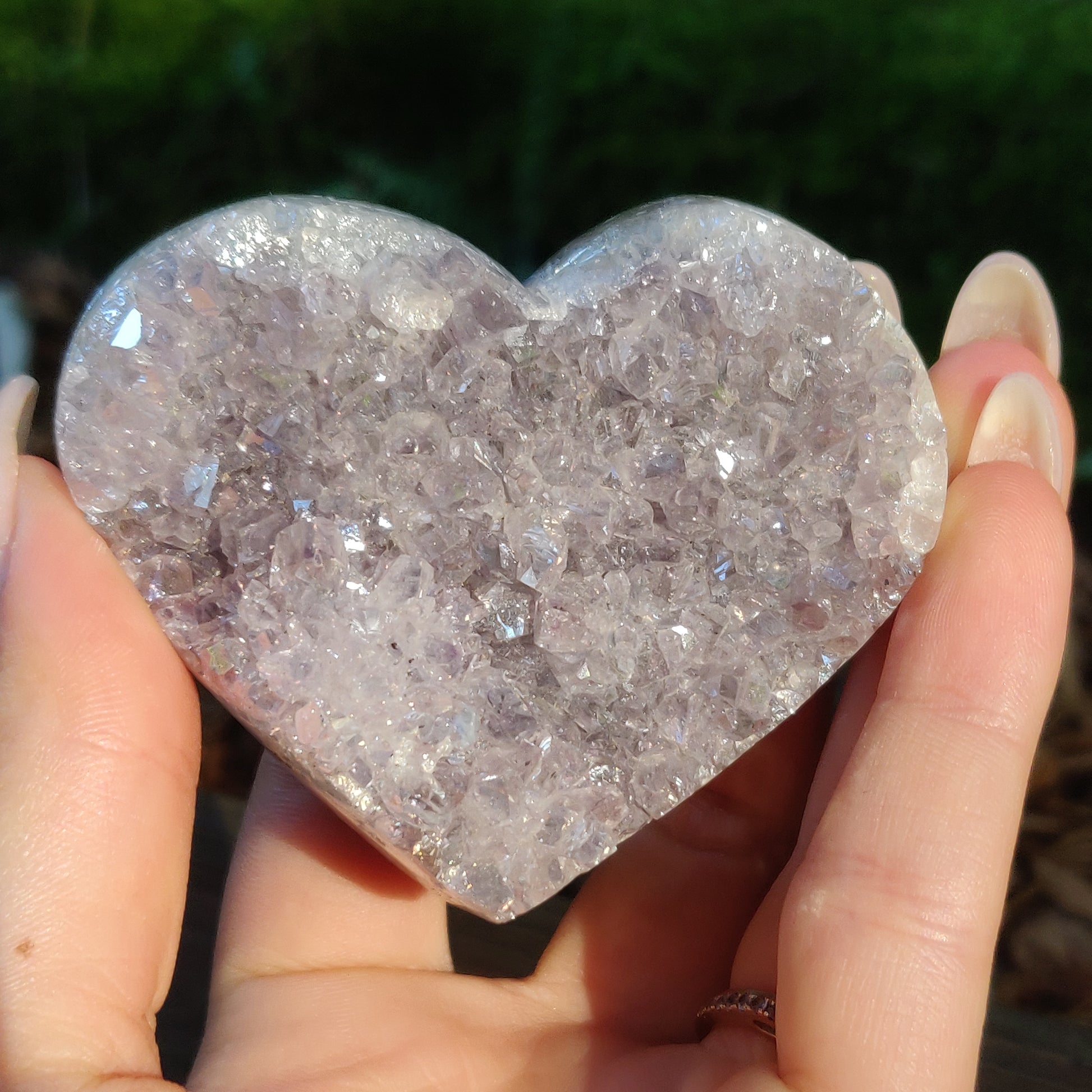 Aura Amethyst Heart (#17) - Simply Affinity