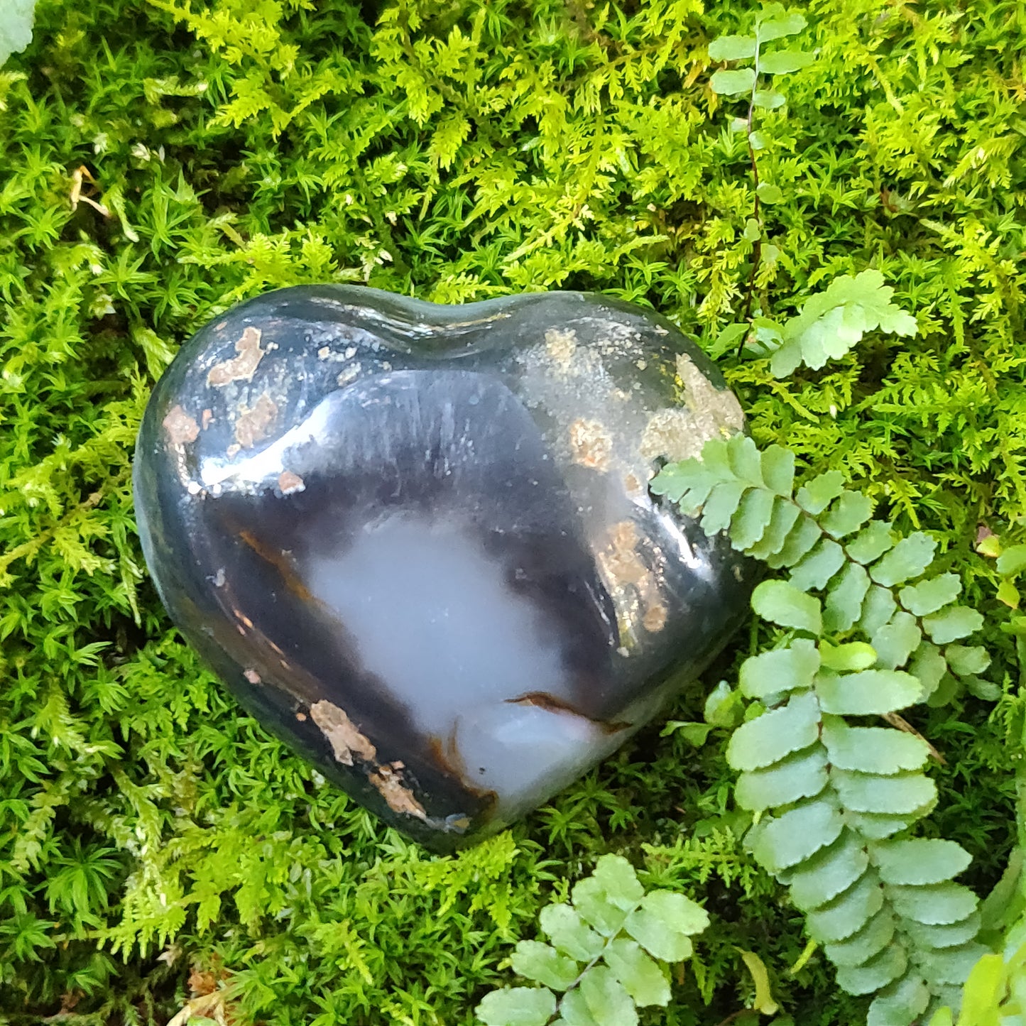 Aura Druzy Agate Heart (#16) - Simply Affinity