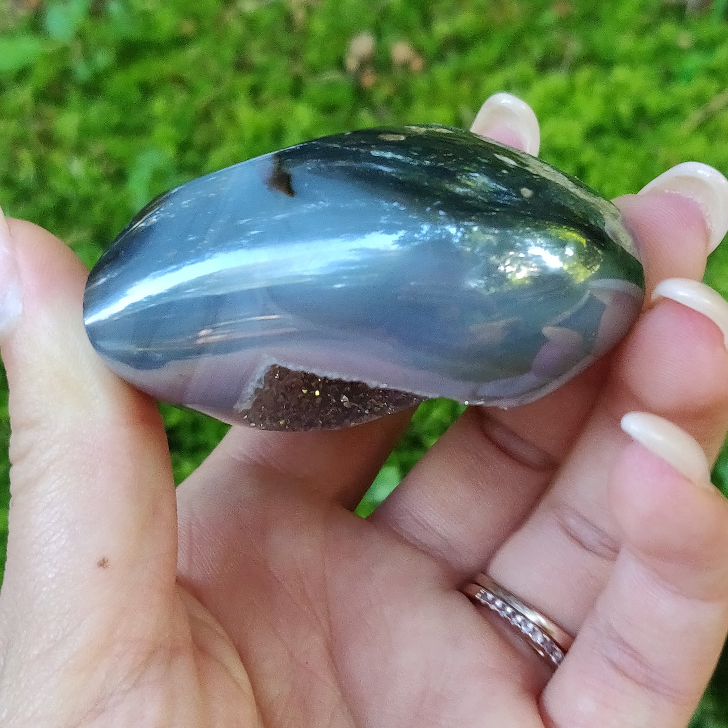 Aura Druzy Agate Heart (#16) - Simply Affinity