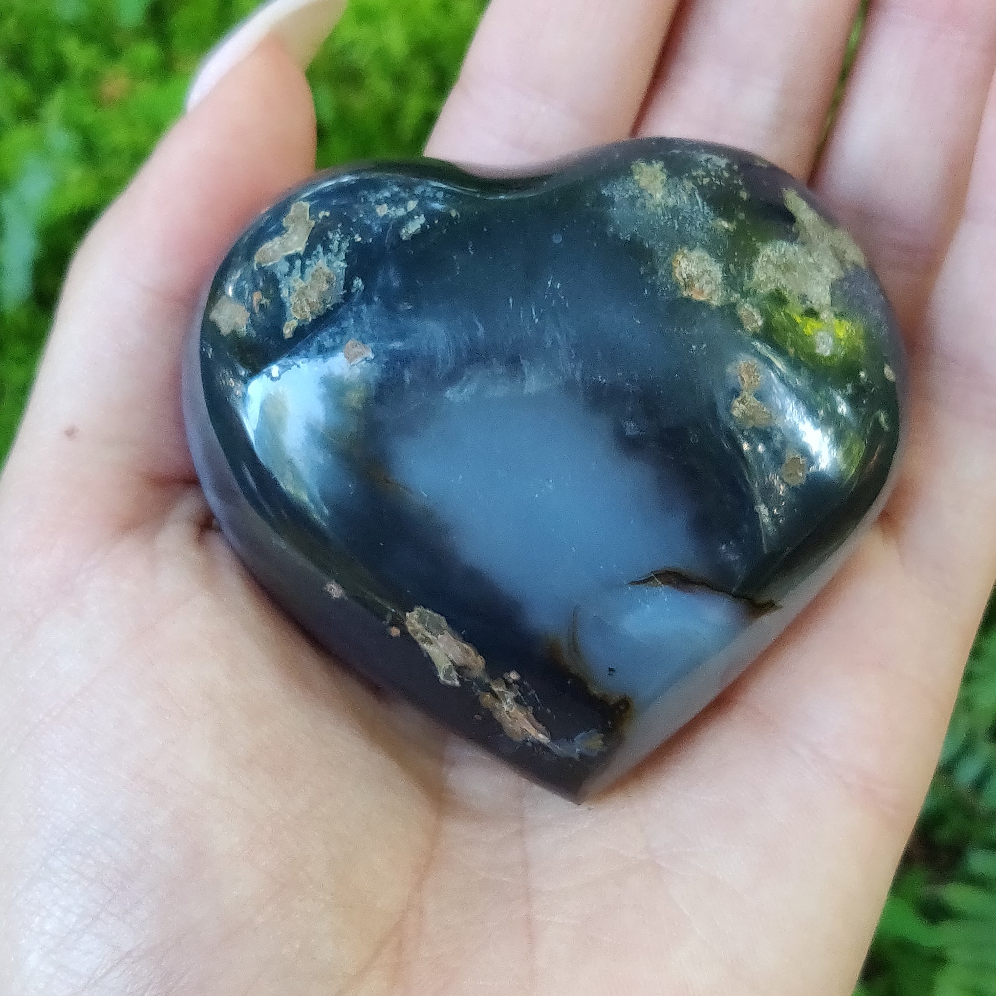 Aura Druzy Agate Heart (#16) - Simply Affinity