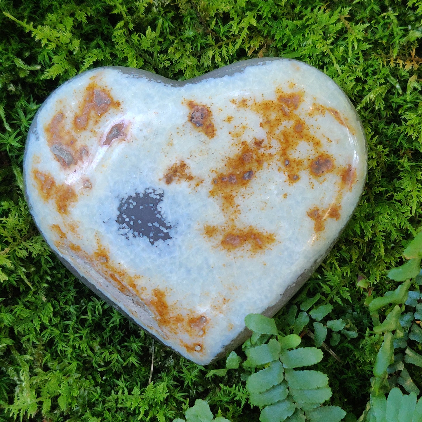 Aura Druzy Agate Heart (#14) - Simply Affinity