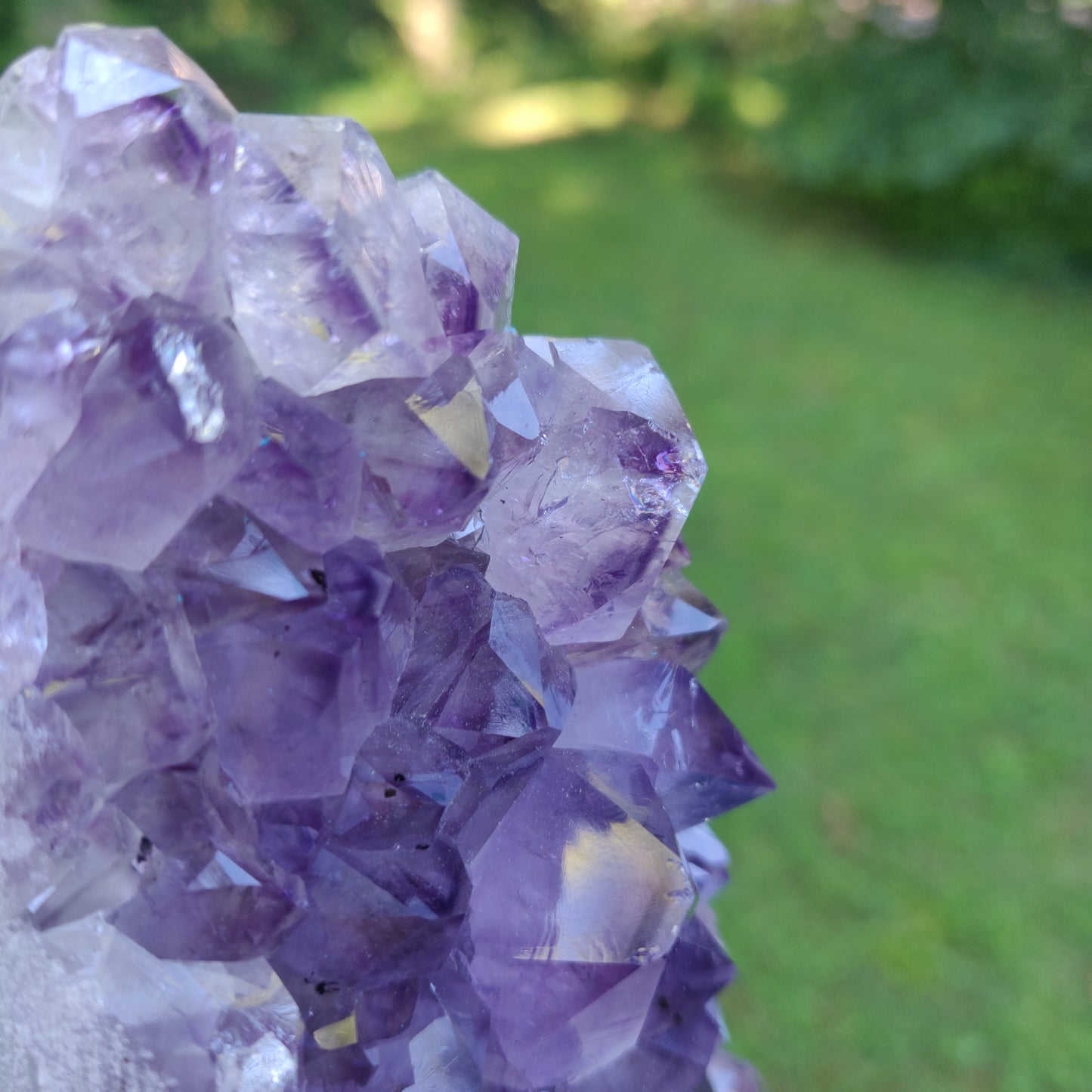 Amethyst Geode Free Form, Cut Base (#35)