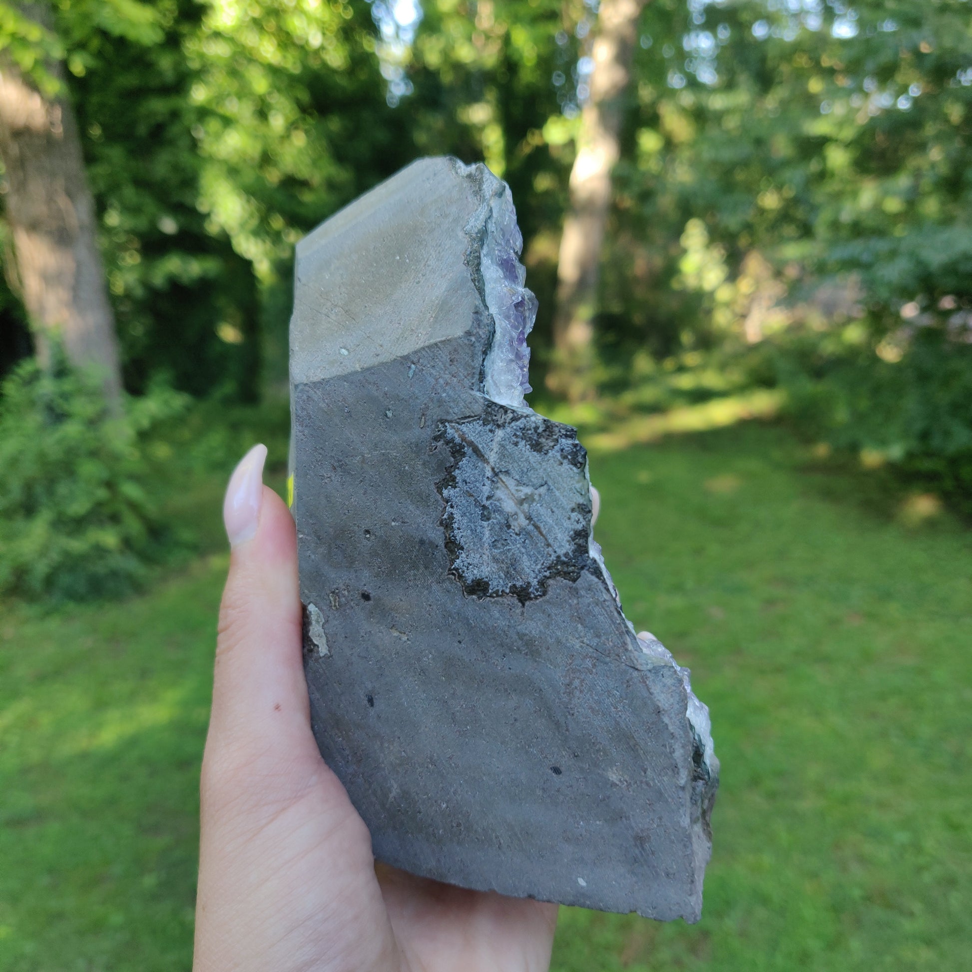 Amethyst Geode Free Form, Cut Base (#34) - Simply Affinity