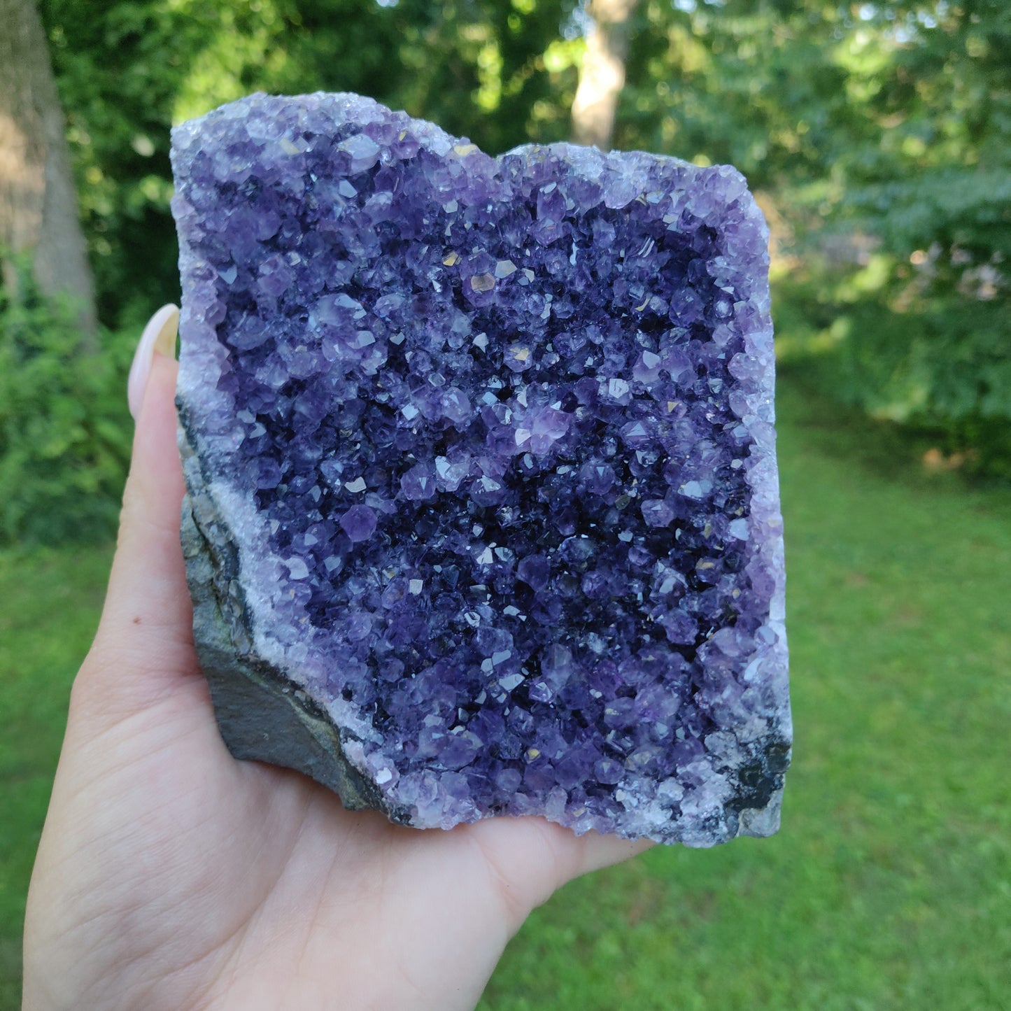 Amethyst Geode Free Form, Cut Base (#33) - Simply Affinity