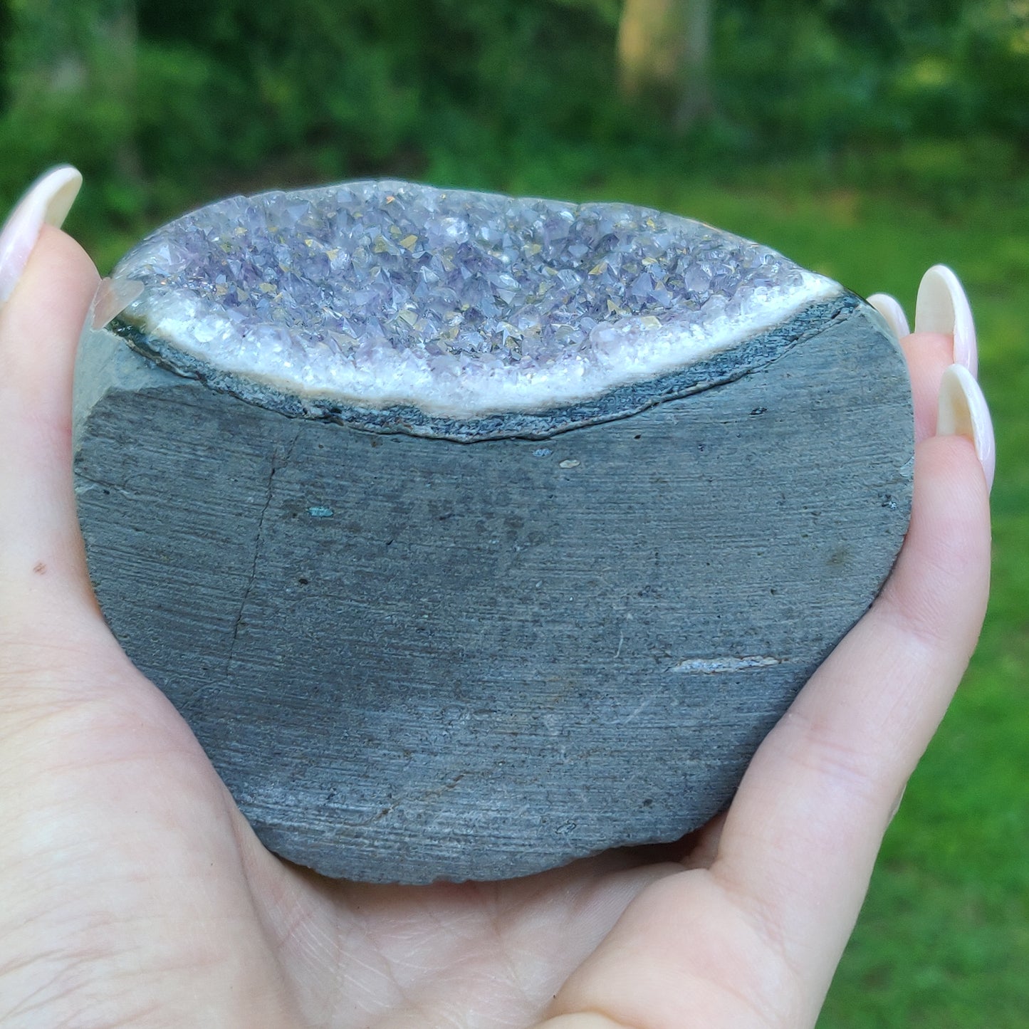 Amethyst Geode Free Form, Polished (#7) - Simply Affinity