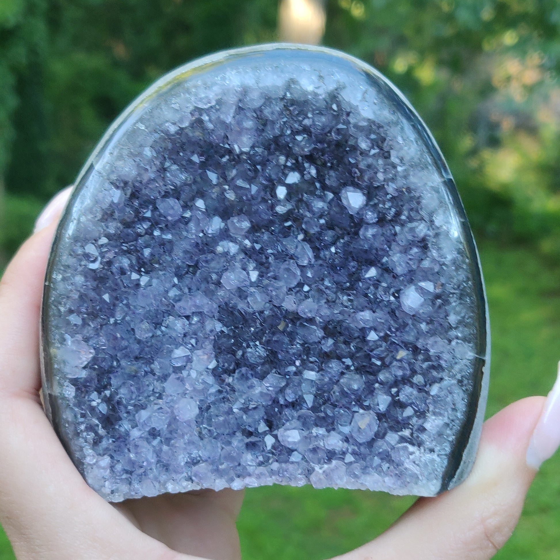 Amethyst Geode Free Form, Polished (#7) - Simply Affinity