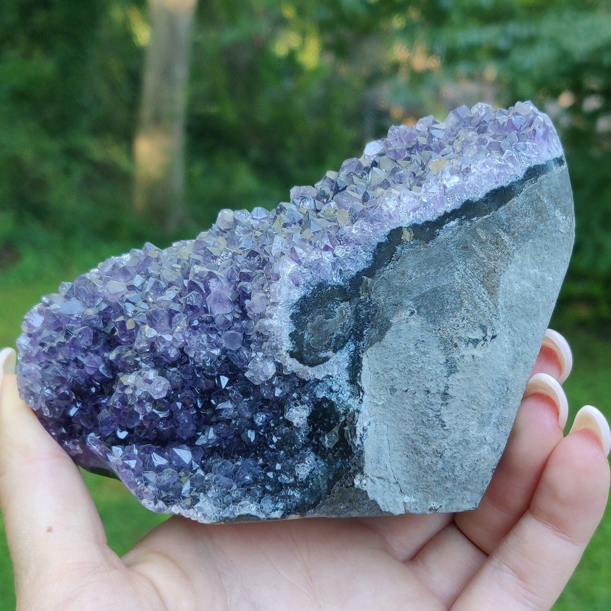 Amethyst Geode Free Form, Polished (#4) - Simply Affinity