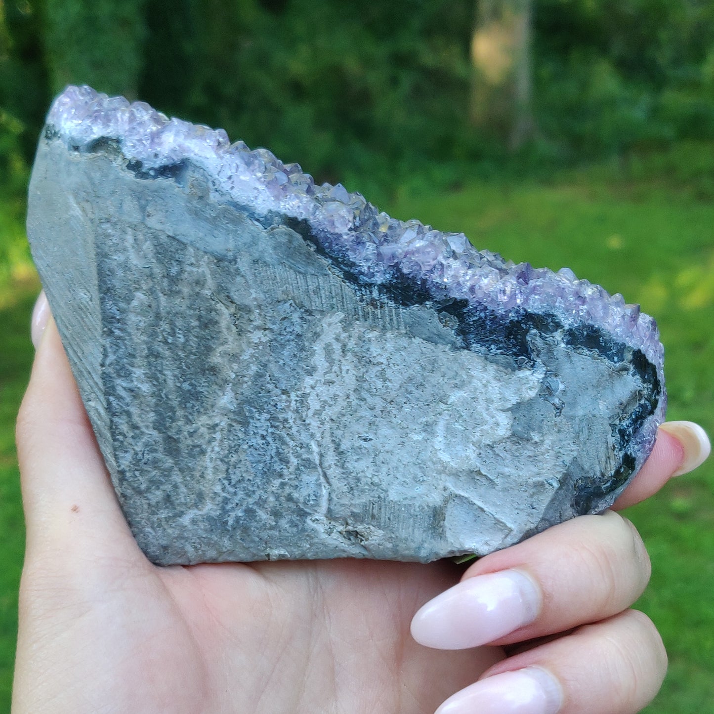 Amethyst Geode Free Form, Polished (#4) - Simply Affinity