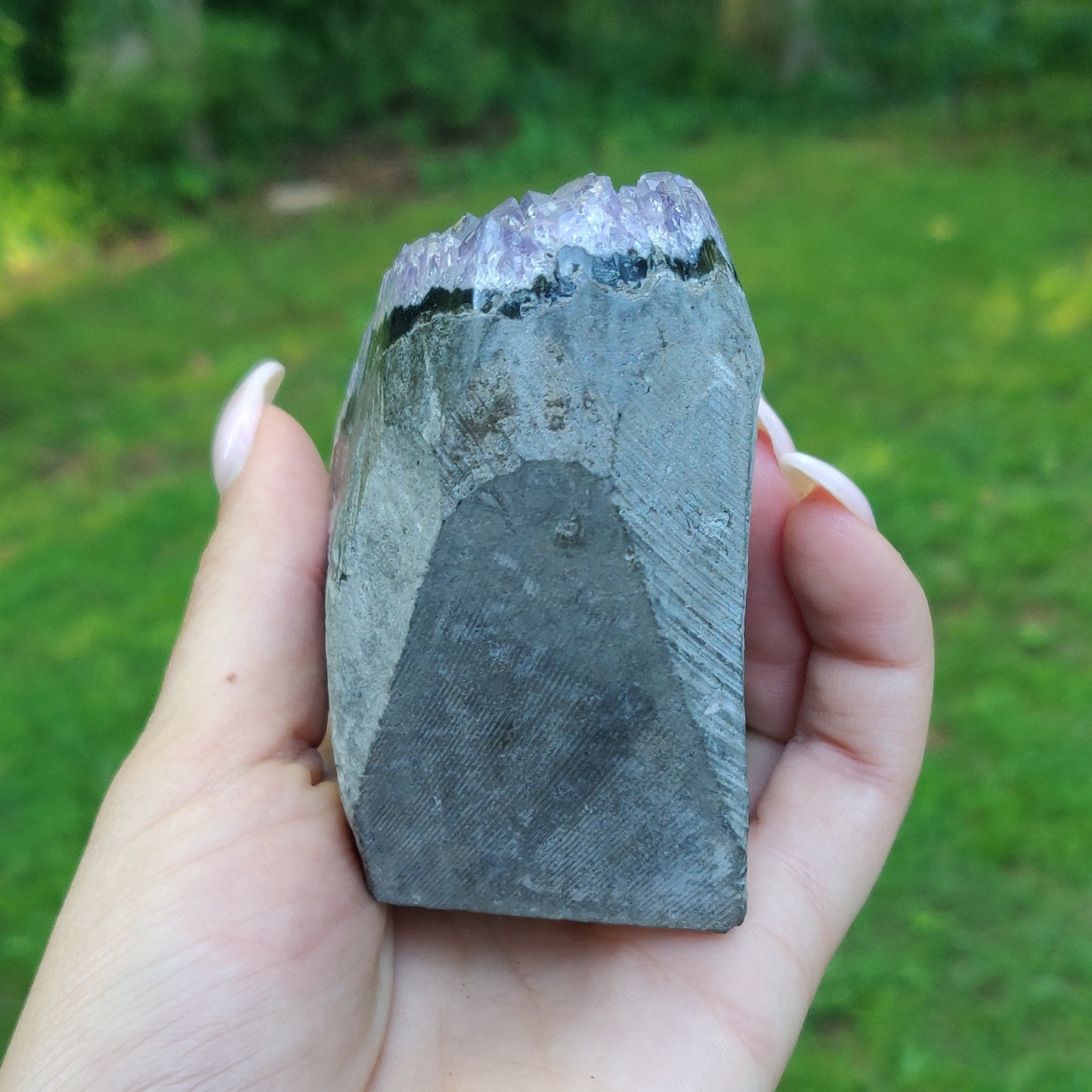 Amethyst Geode Free Form, Polished (#4) - Simply Affinity