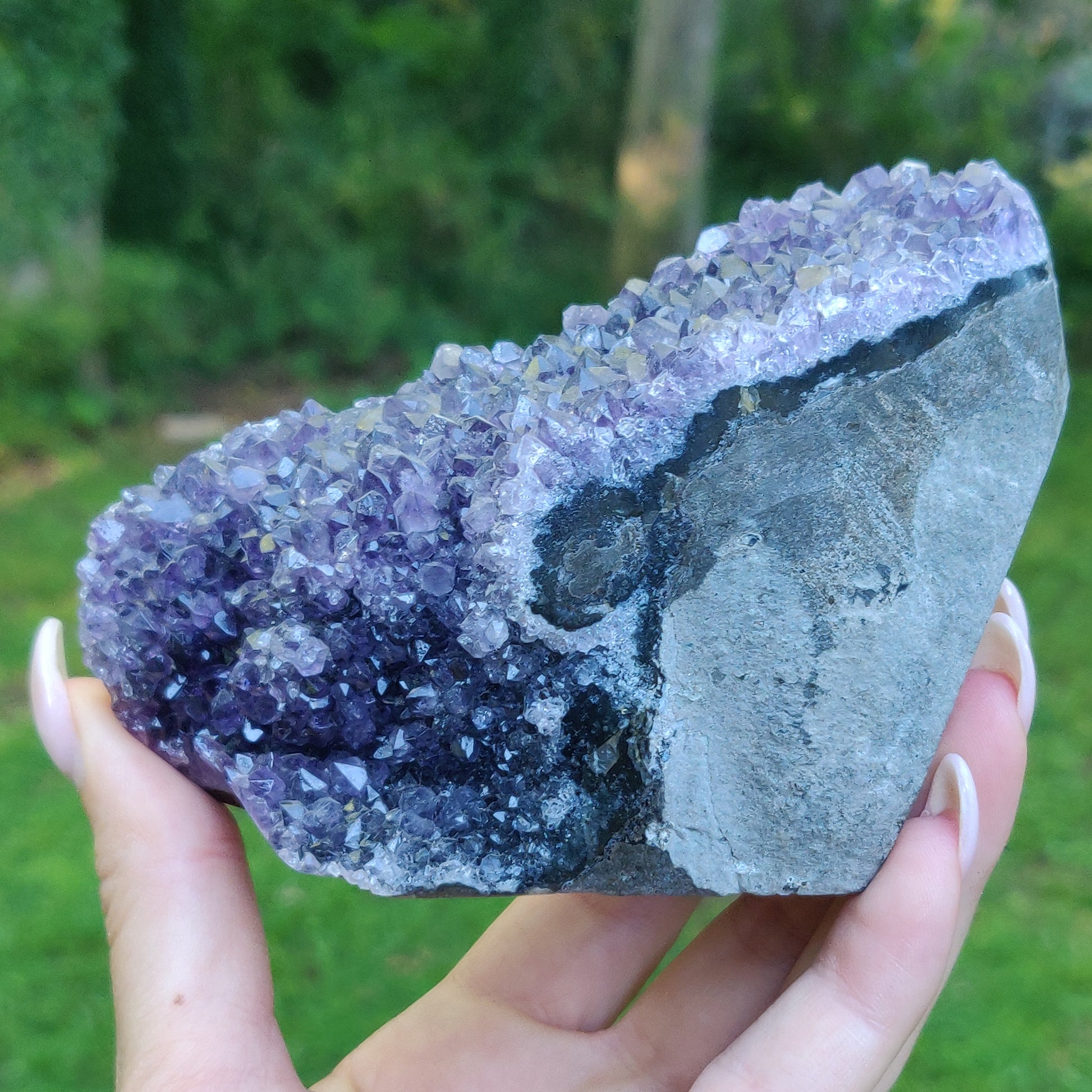 Amethyst Geode Free Form, Polished (#4) - Simply Affinity