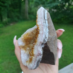 Citrine Geode Free Form, Cut Base (#5) - Simply Affinity