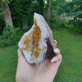 Citrine Geode Free Form, Cut Base (#5) - Simply Affinity