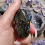 Labradorite Palm Stone (#49)