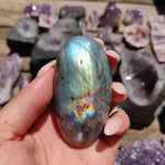 Labradorite Palm Stone (#87)