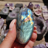 Labradorite Palm Stone (#87)