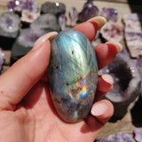 Labradorite Palm Stone (#87)