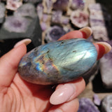 Labradorite Palm Stone (#87)