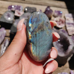 Labradorite Palm Stone (#87)