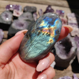 Labradorite Palm Stone (#87)