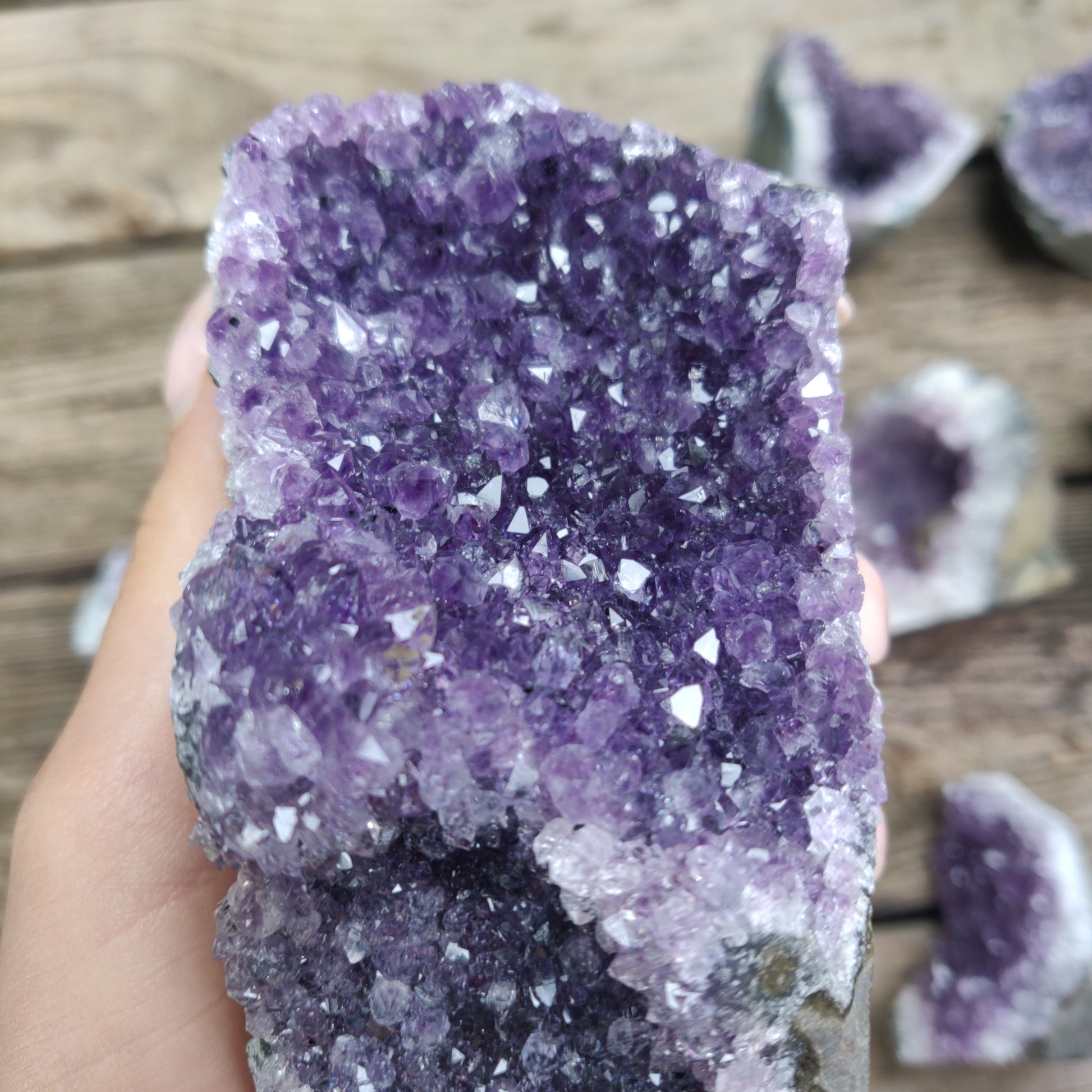 Amethyst Geode Free Form, Cut Base (#31) - Simply Affinity