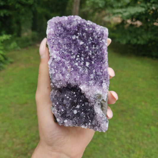 Amethyst Geode Free Form, Cut Base (#31) - Simply Affinity
