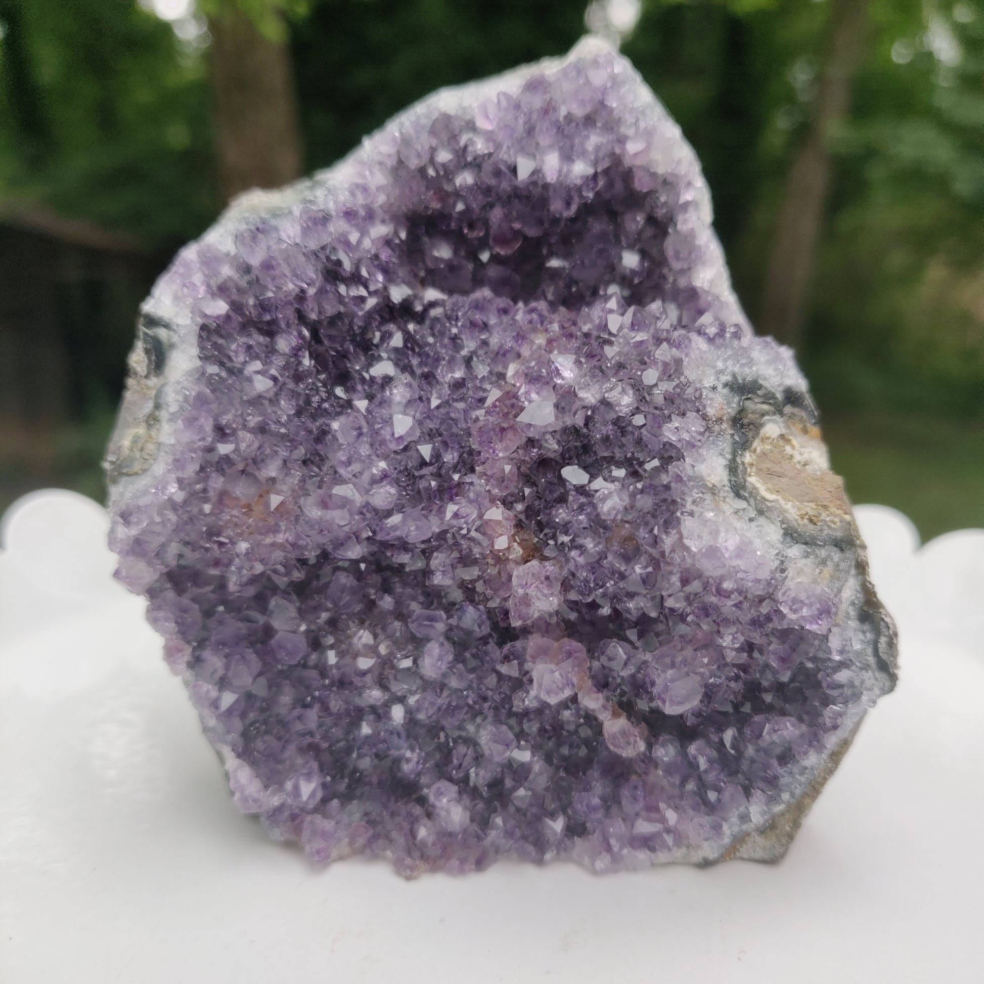 Amethyst Geode Free Form, Cut Base (#28) - Simply Affinity
