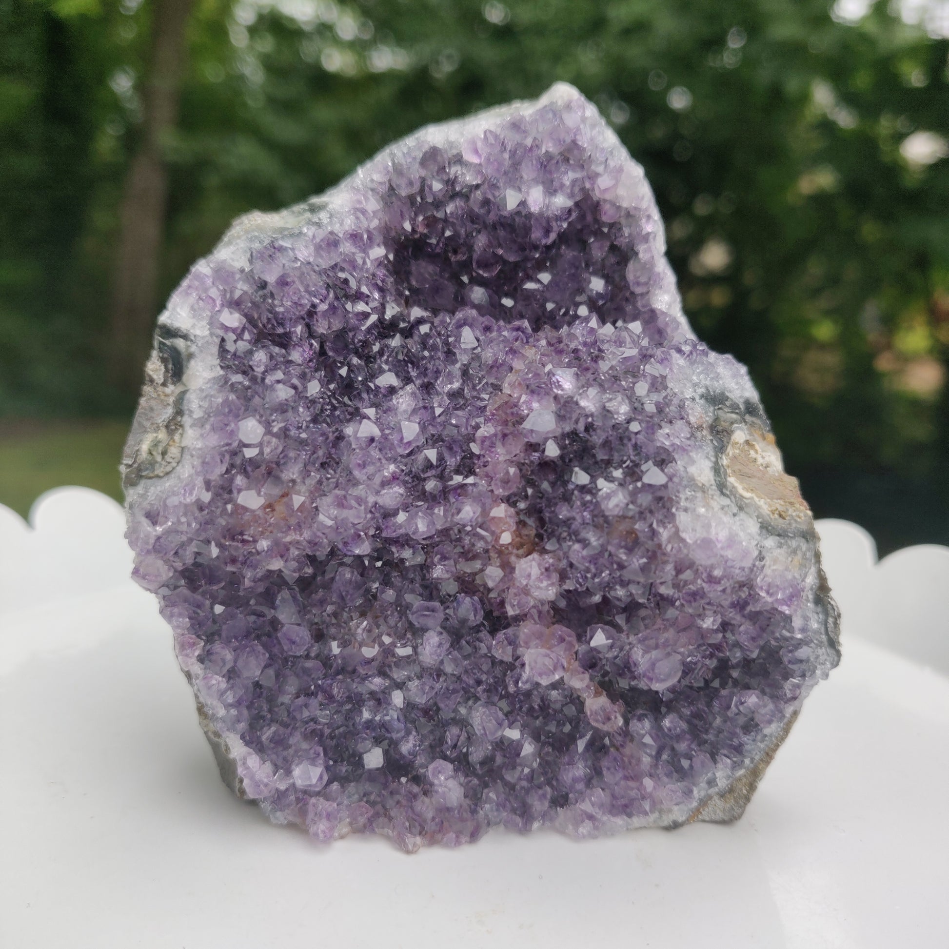 Amethyst Geode Free Form, Cut Base (#28) - Simply Affinity