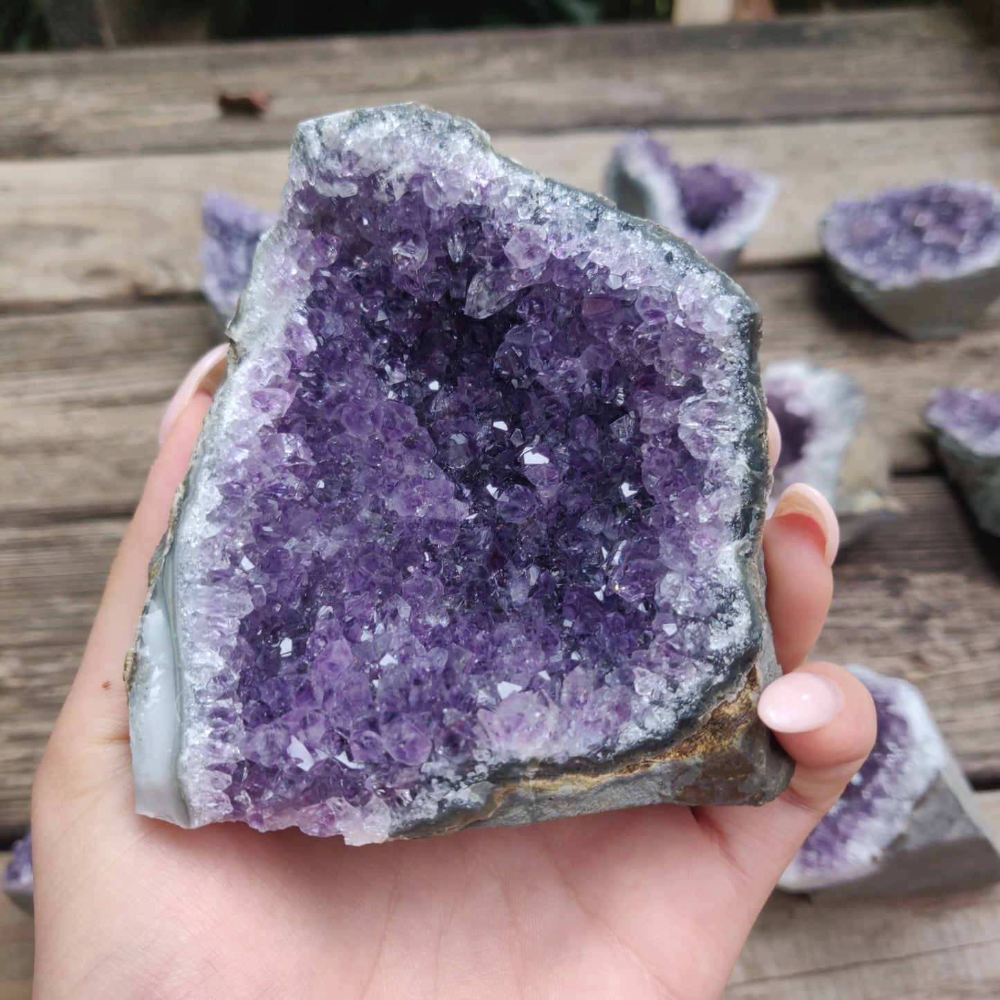 Amethyst Geode Free Form, Cut Base (#27) - Simply Affinity