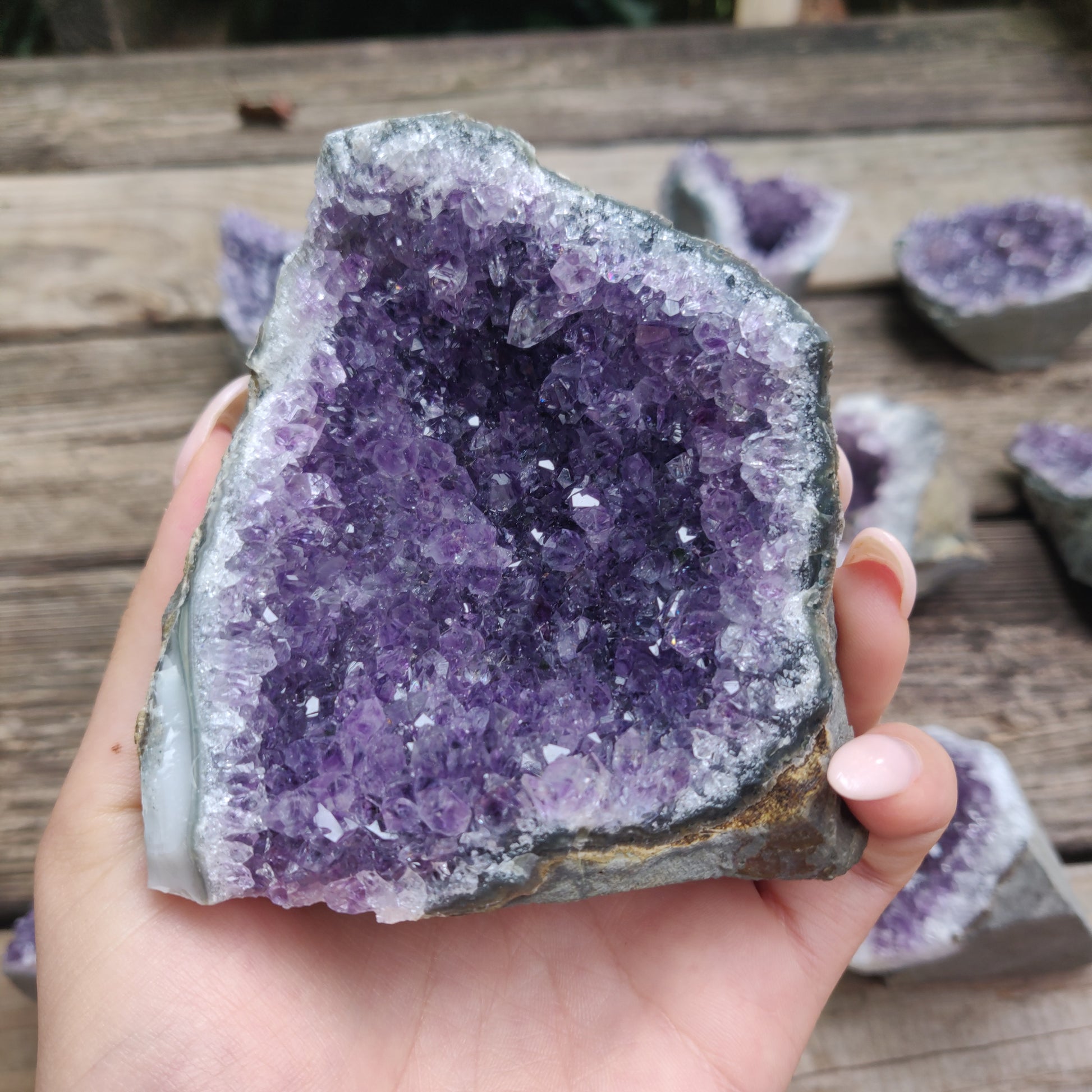 Amethyst Geode Free Form, Cut Base (#27) - Simply Affinity