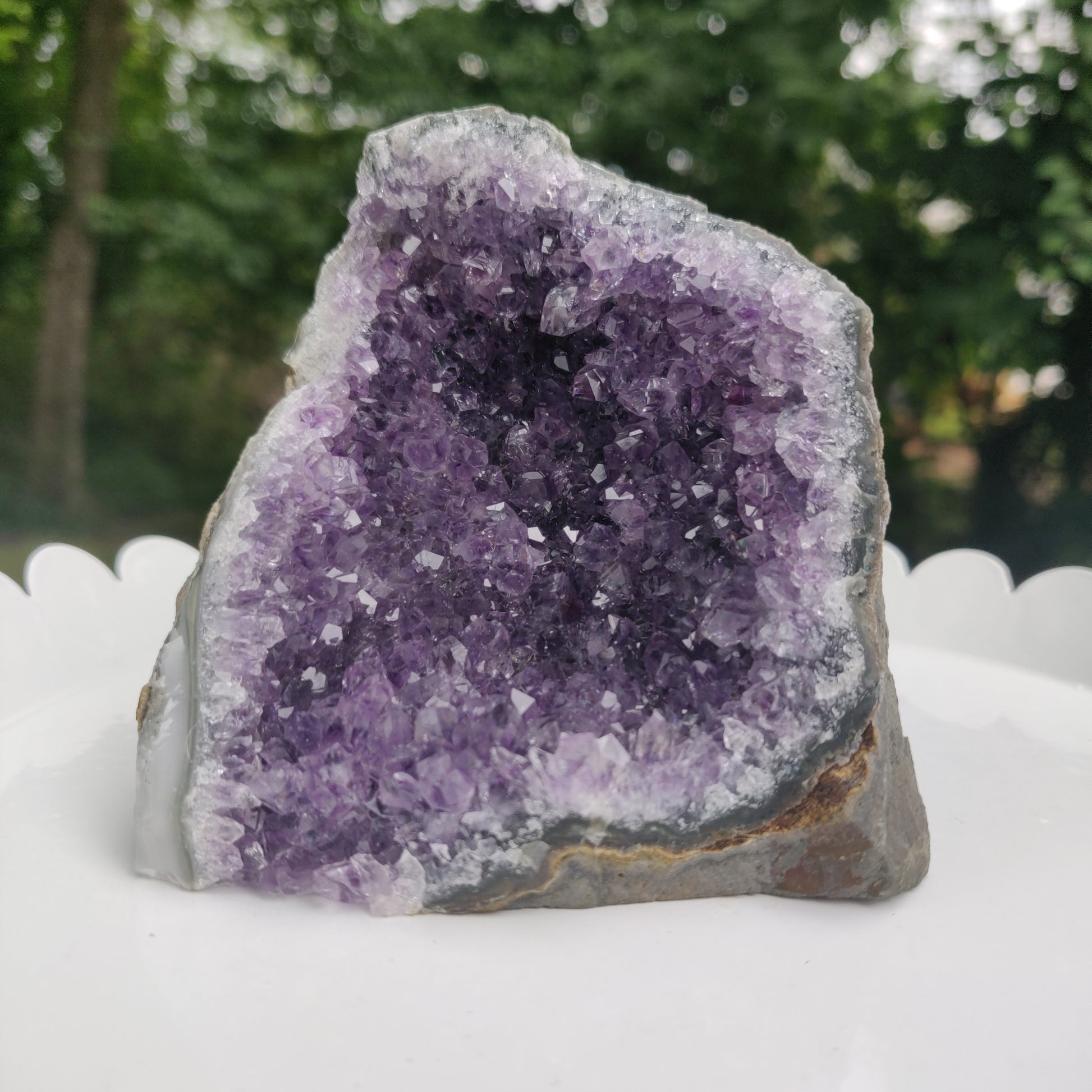 Amethyst Geode Free Form, Cut Base (#27) - Simply Affinity