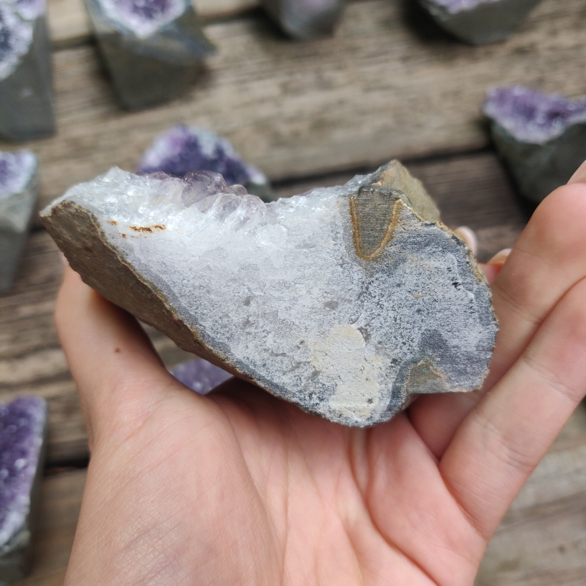 Amethyst Geode Free Form, Cut Base (#25) - Simply Affinity