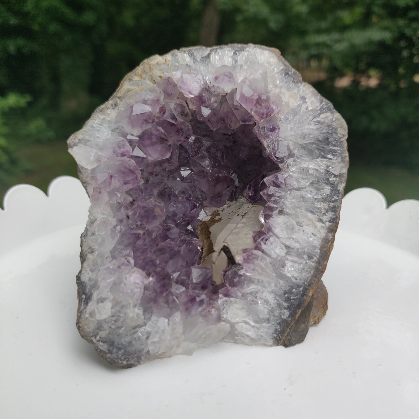 Amethyst Geode Free Form, Cut Base (#25) - Simply Affinity